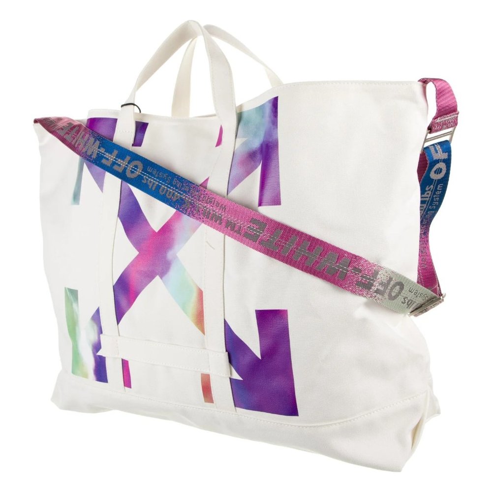 NWT Off-White Virgil Abloh JK_Trippy Rainbow Tote